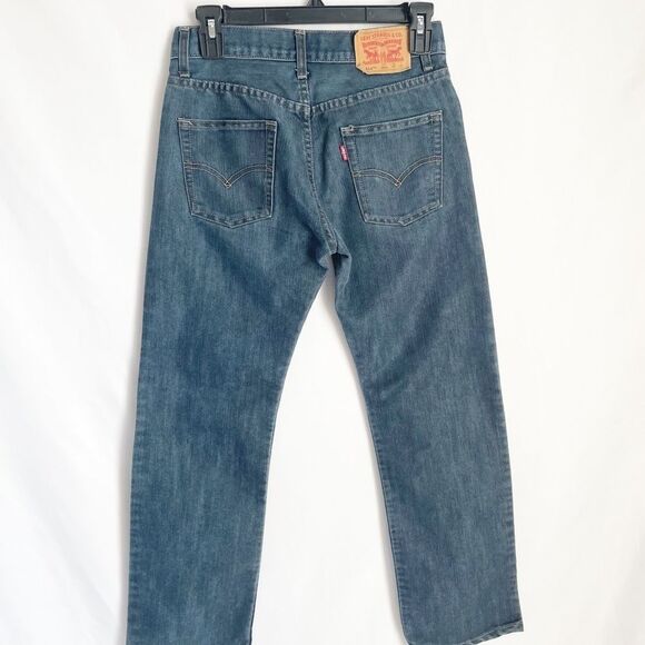 Levi’s 514 Dark Denim Jeans 14 Regular 27/27 - Picture 5 of 8